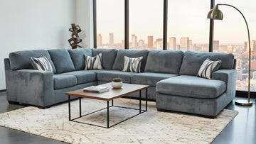 S319 Austin Furby (Charcoal) sectional