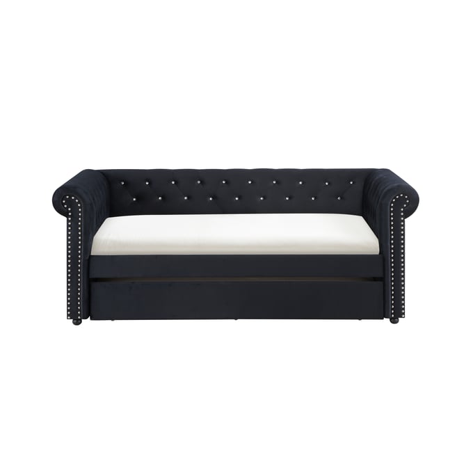 Ellie Black 5332 Daybed With Trundle