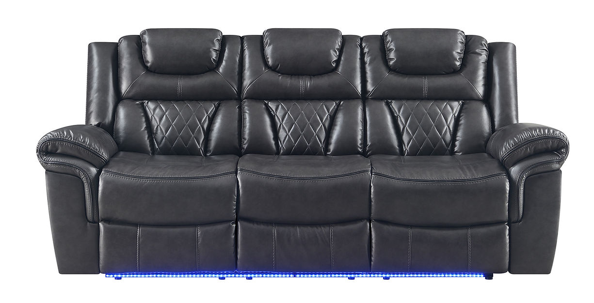 S2020 Party Time Grey power reclining set