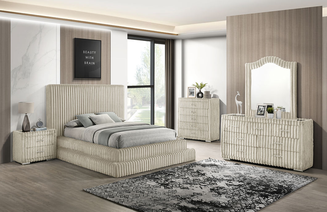 B9020 Micah w/Henley (Cream) bedroom set