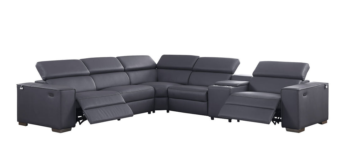 MI-631-6Pcs Picasso sectional dark gray
