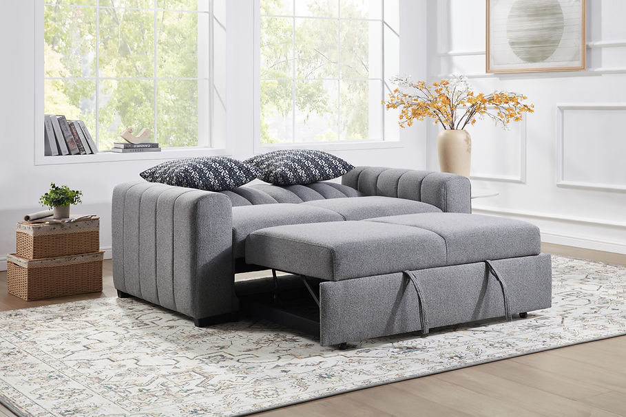 S351 Zaira (Grey) sofa loveseat