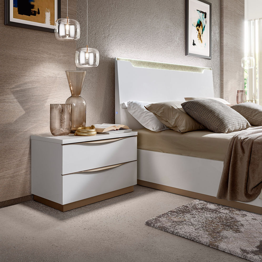 Kharma Italian Bedroom Collection