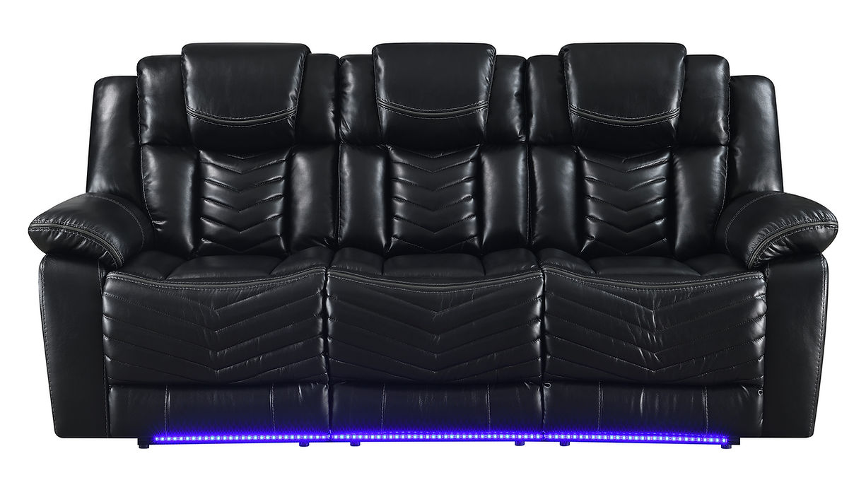 S2021 Lucky Charm (Black) 3pcs reclining set
