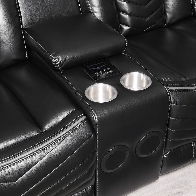 S2021 Lucky Charm Sectional(Black)