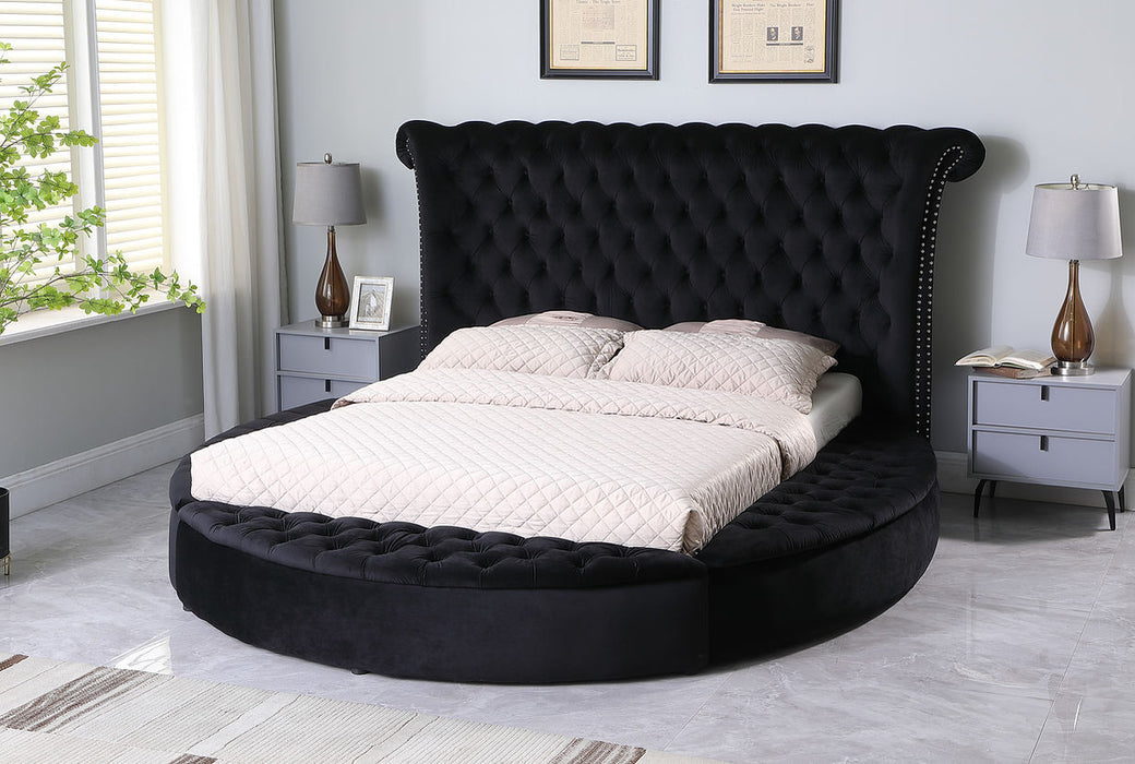 B8008 Lux storage bed (Black)