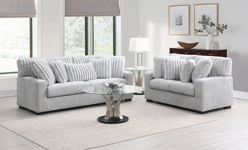 S1800 Tarra (Grey) sofa loveseat