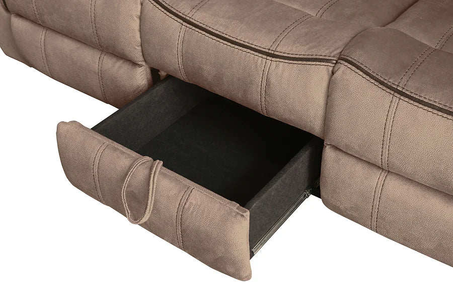 S5992 RIO GRANDE (BRWN) 3pcs reclining set