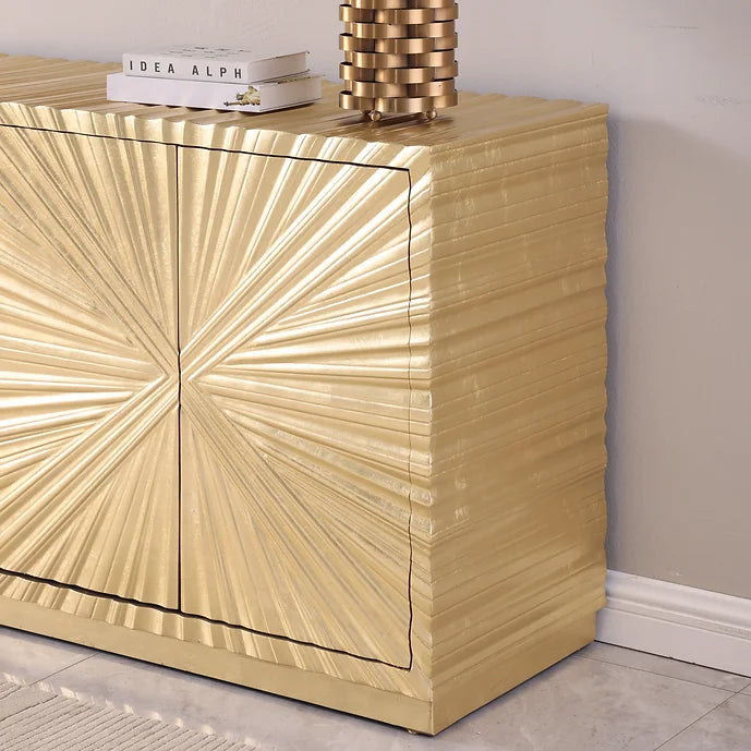 A-C09 Helios Gold Leaf Console