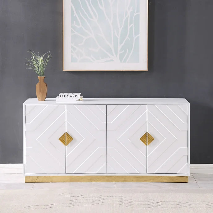 A-C13 Paros Console White