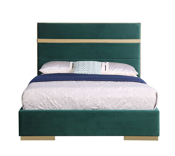 B810 Cartier platform bed (Green)