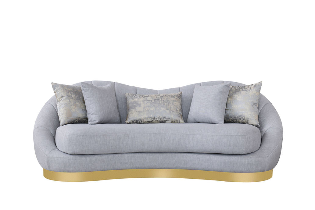 S4046 Olena (Dove Grey) sofa and loveseat