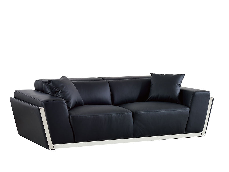 MI-8010 Domo (Black) sofa & loveseat