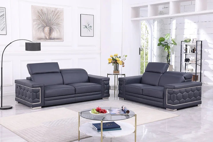 MI-1250 Favo (DK. Navy) sofa loveseat