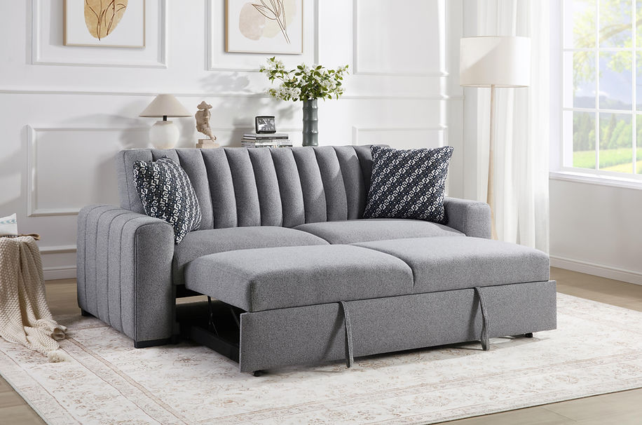 S351 Zaira (Grey) sofa loveseat
