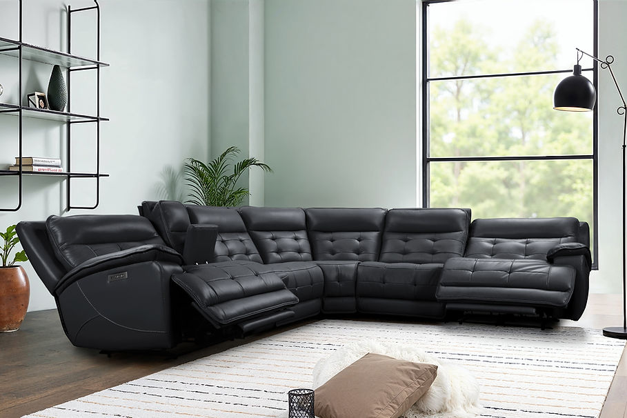 S8900 Starlight (Power/Adj Head) power reclining sectional