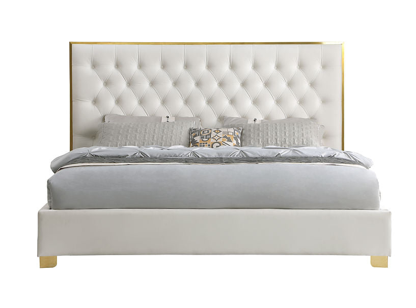 B600 Rose (Cream) 55"H bed