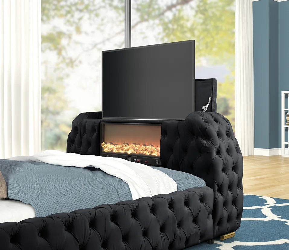 B8010 Royal (Black) bed