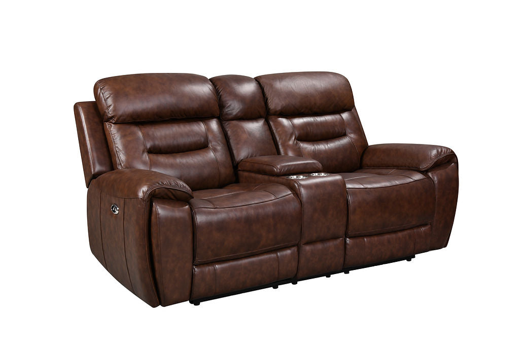 S2226 Rosewood TT (Leather/Power) reclining set