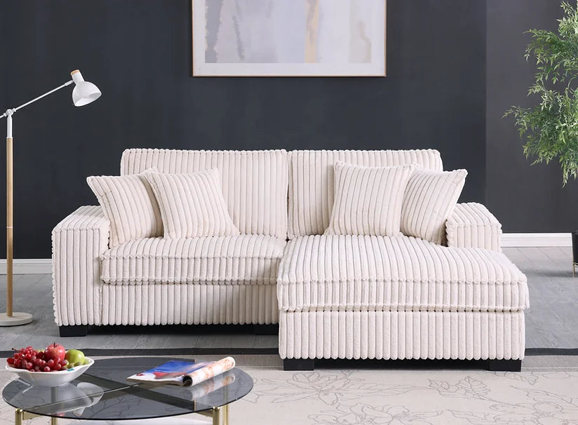 S860 Comfy II 2pcs (Cream) sectional