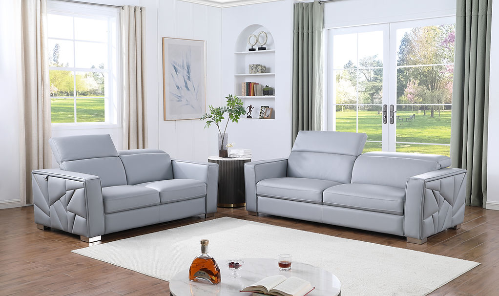 MI-1240 Astra (LT.Blue) sofa loveseat