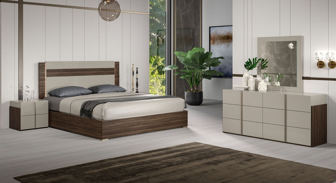 Aryan Collection (Beige) Bedroom Furniture Set