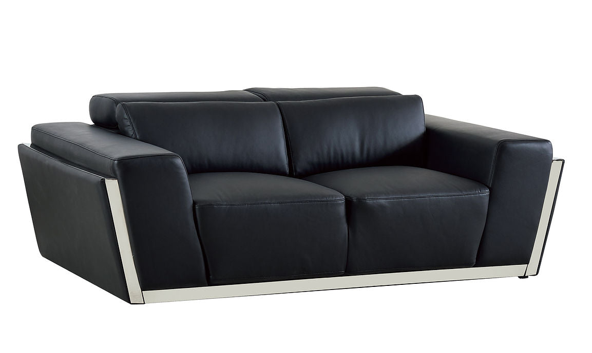 MI-8010 Domo (Black) sofa & loveseat