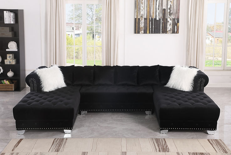S6350 Jordan II (Black) sectional
