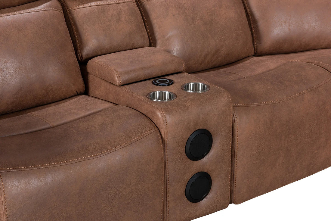 S7900 Romi (Brown) power reclining sectional