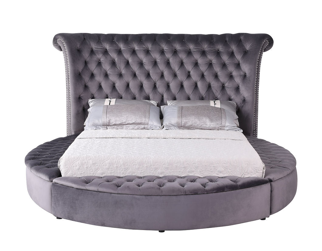 B8008 Lux storage bed (Grey)