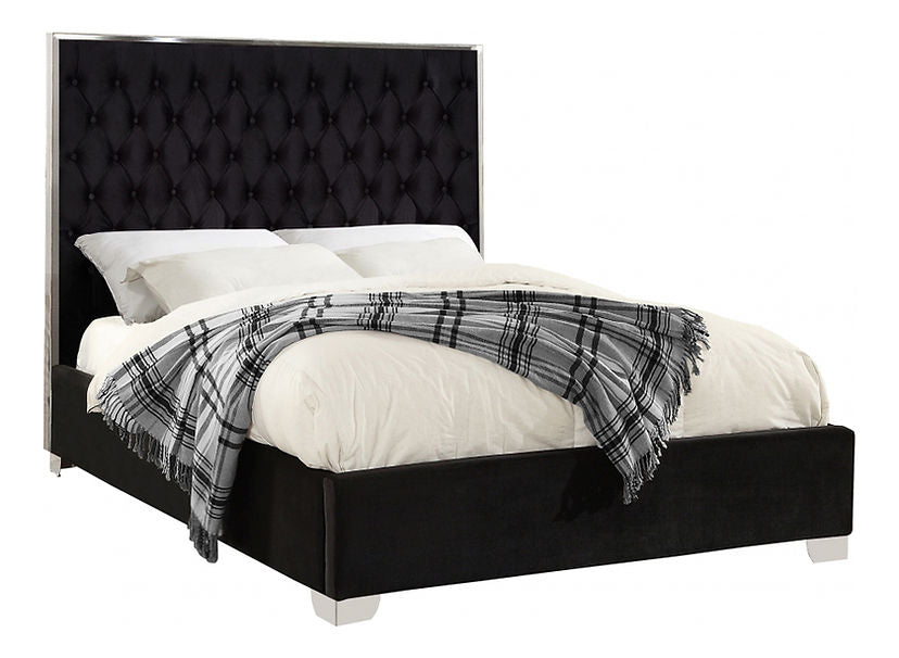 B600 Rose (Black) 55"H bed