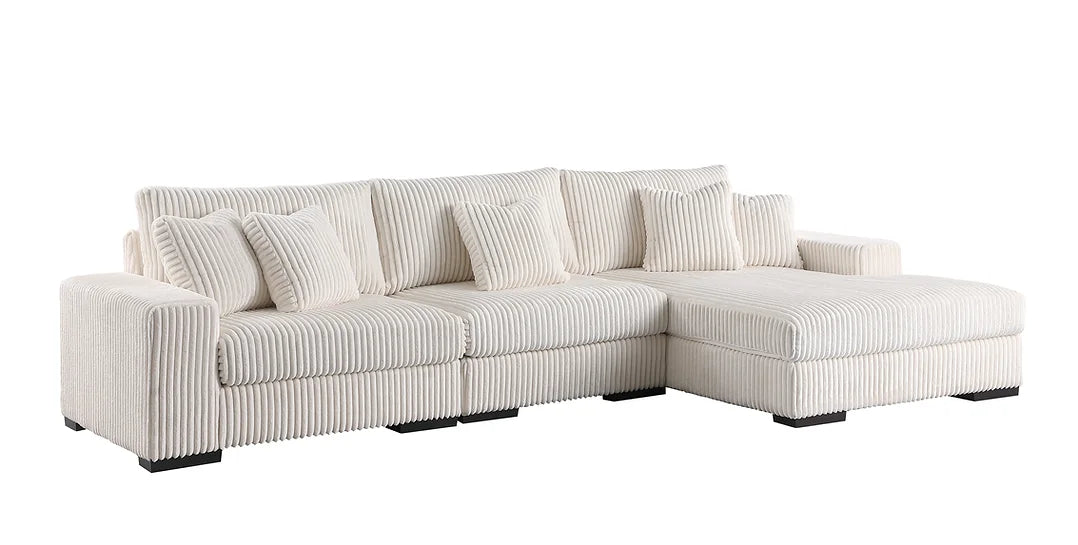S859 Comfy sectional (Ivory)