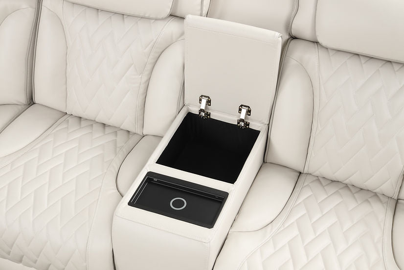 S2024 Skyline (Sand) power reclining sectional