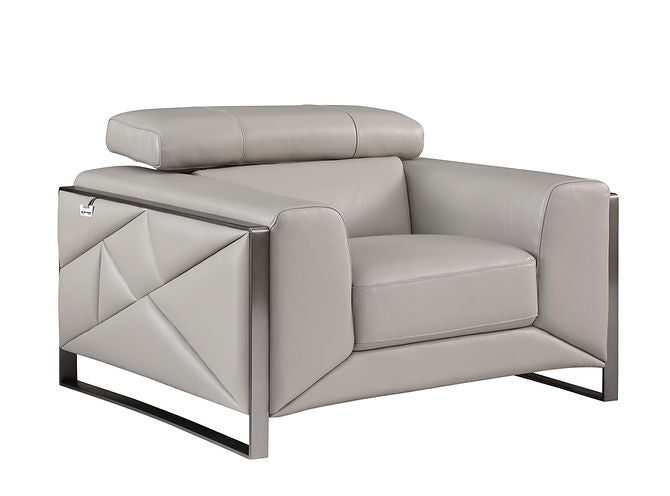 MI-989 Giorgio (Light Grey) sofa & loveseat