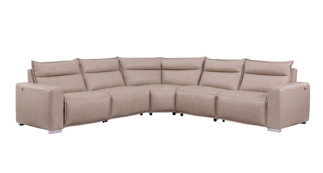 MI-1235 SIERRA (Beige) power reclining sectional