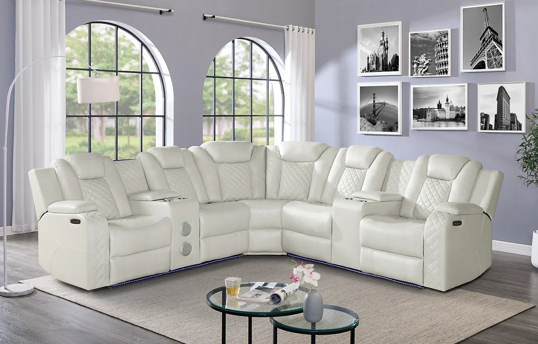 S3480 Eclipse (Sand) reclining sectional
