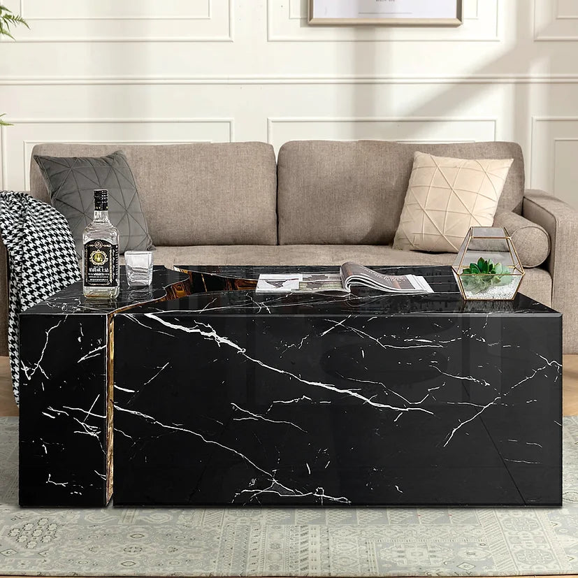 A-CT04 STONE COFFEETABLE