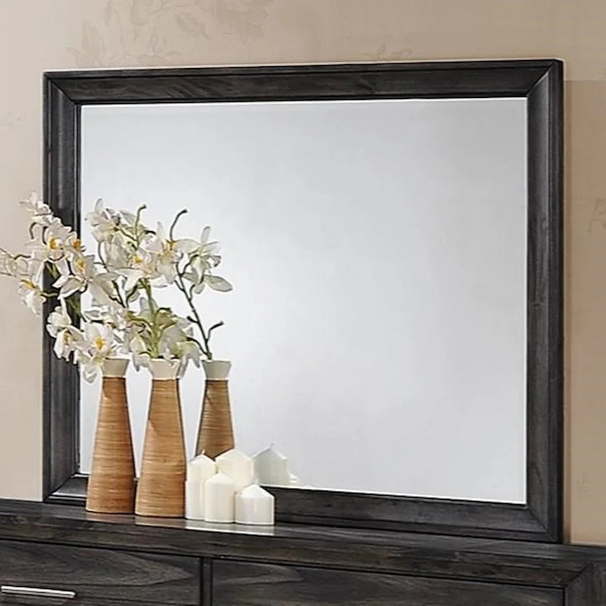 dresser mirror brackets SETB6580 JAYMES BEDROOM GROUP