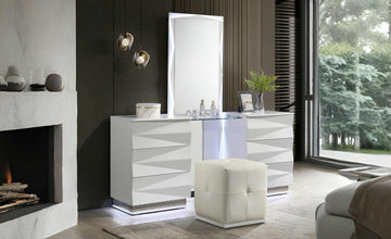 B35 Serene Vanity with stool