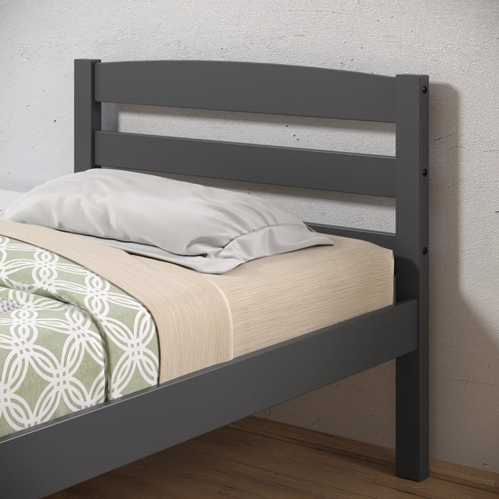 Donco 575 Twin Econo Bed Frame in Dark Grey