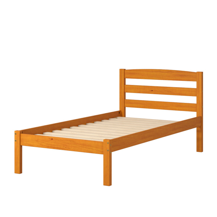 Donco 575 Twin Econo Bed Frame in Honey