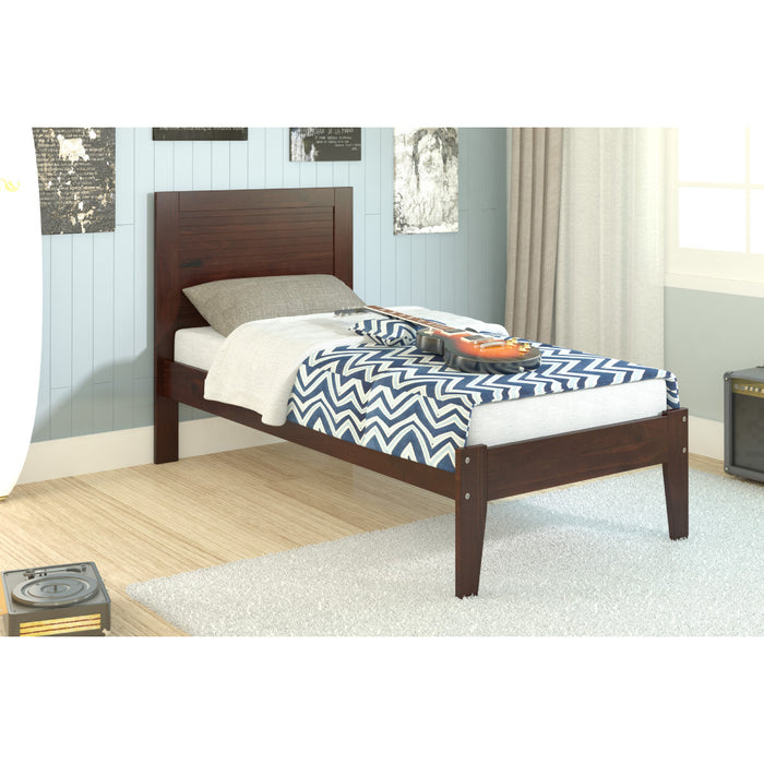 Donco 585 Twin Econo Bed Cappuccino Under Bed Storage Drawers / Trundle