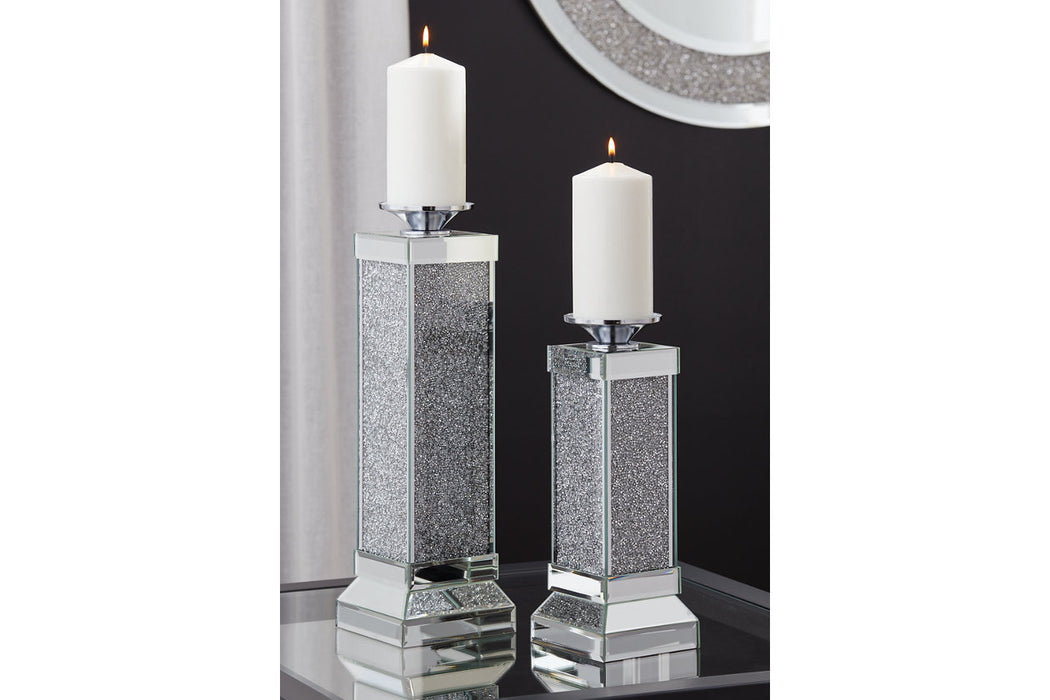 Ashley A2000410 Charline Candle Holder (2 Pieces)