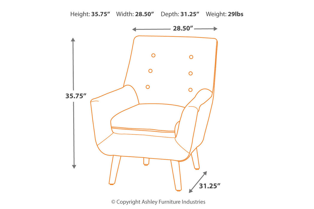 Ashley A3000045 Zossen Accent Chair