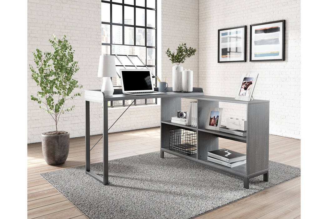 Ashley H215-24 Yarlow L-Shaped Home Office Desk