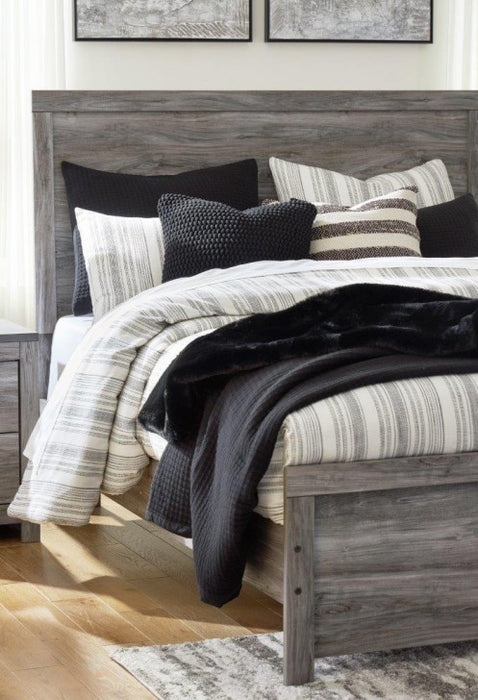 Bronyan B1290 Dark Grey Panel Bed Room Set